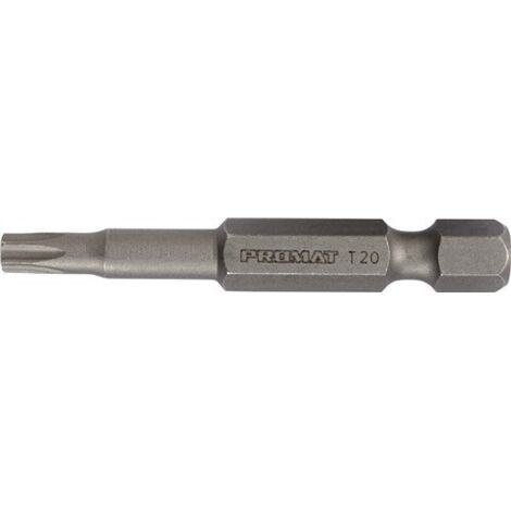 PUNTA 1/4 PULG. T 20 LONGITUD 50 MM PROMAT