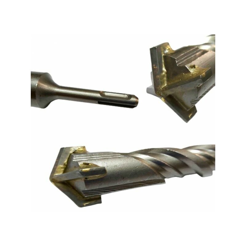 Punta 4 tagli per muro plus sds 28 mm x 60 cm x