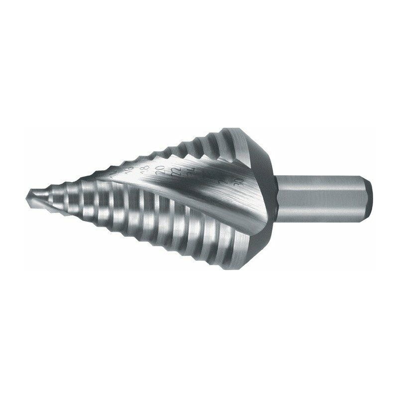 Punta a gradino, diametro punta 4-30mm hss