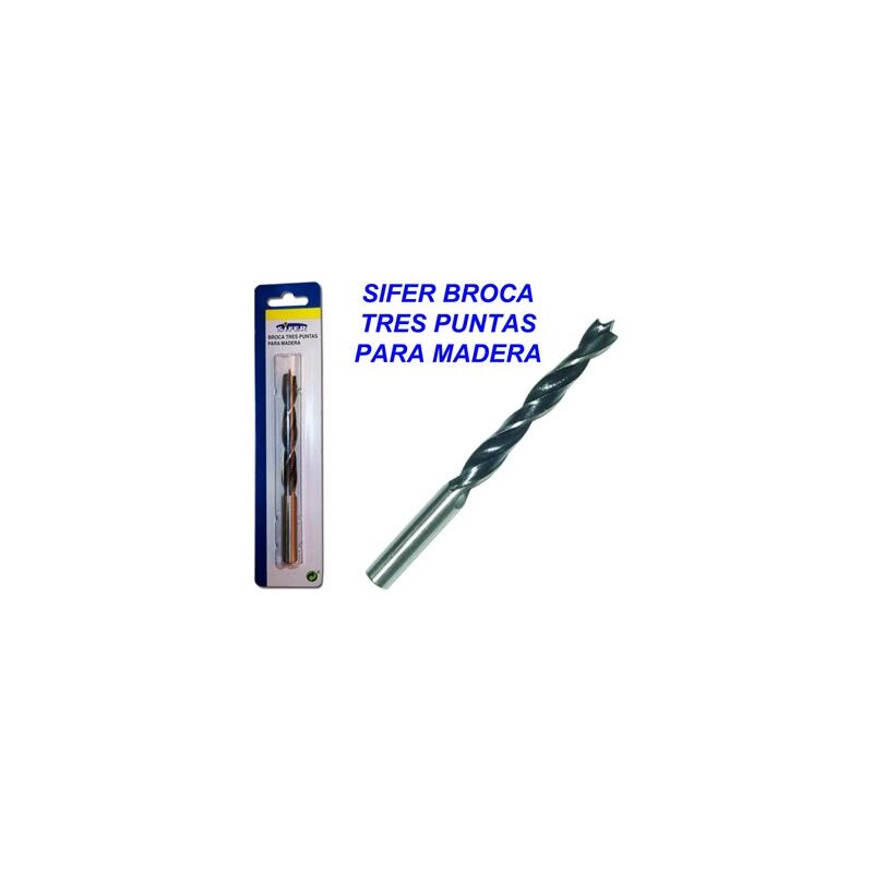 Image of Punta a tre punte Sifer per legno 10