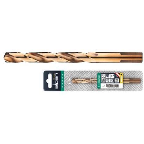 PUNTA ACCIAIO HSS """COBALTO GRIP"""  10MM ALPEN - CF. BLISTER