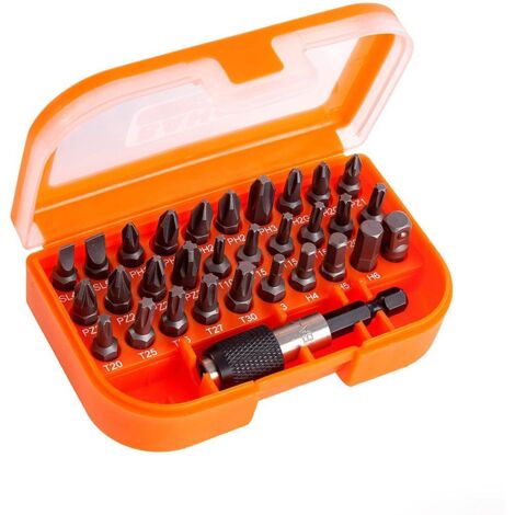 Punta atorn adaptador portap.mag 1/4" bahco 31 pz