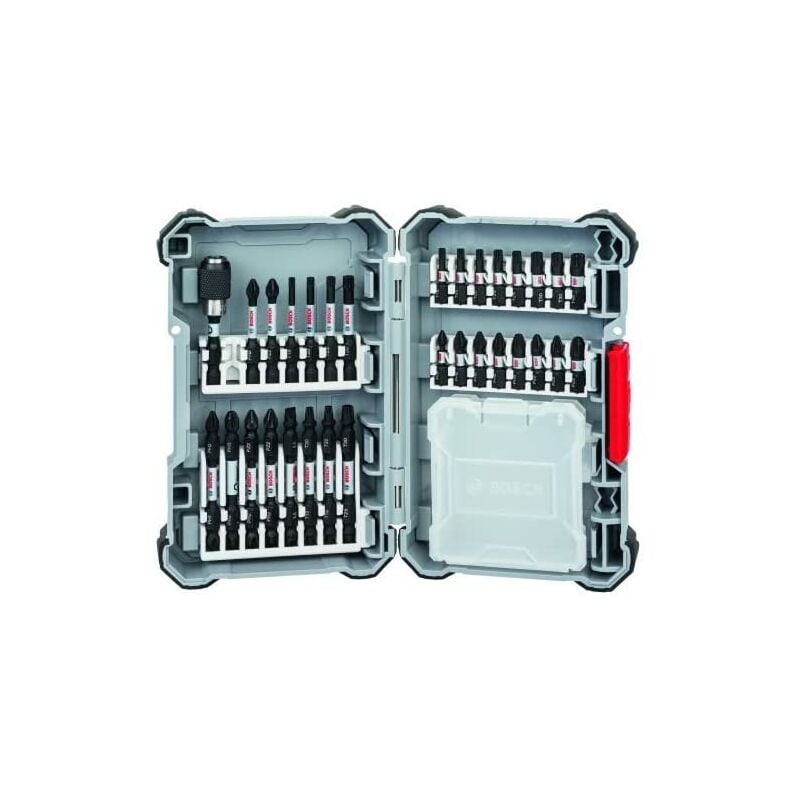

Bosch Professional 31 unidades Set de puntas de atornillar (Impact Control, Pick and Click, Accesorios Atornilladores de Impacto)