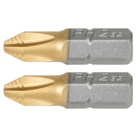 Punta atornillado RATIO Titanium Phillips - talla Nº2