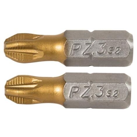 Punta atornillado RATIO Titanium Pozidriv - talla Nº1