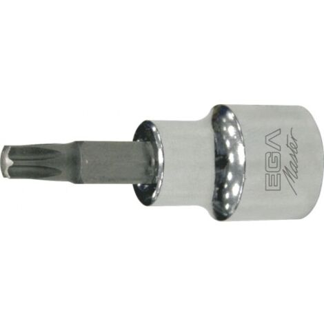 PUNTA ATORNILLADORA CON VASO 1/4" - TORX T-30 -  EGA MASTER