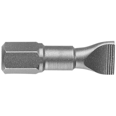 PUNTA ATORNILLAR 1/4 PLANA 0,8X5,5X25MM