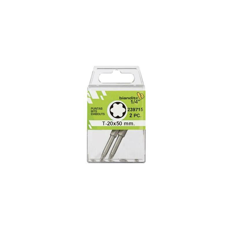 

Punta Atornillar Torx 1/4 (2 Uds) Bianditz 27 X 50 Mm