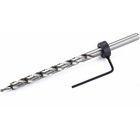 Punta da trapano a gradino da 9 mm con foro tascabile e collare di arresto di profondità per sistema Pocket Hole Jig Master