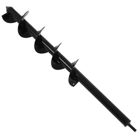 FITAGS Punta da trapano da giardino, punta elicoidale migliorata, punta da trapano da giardino, punta da trapano a coclea, punta da trapano a coclea per giardino, punta da trapano a barra