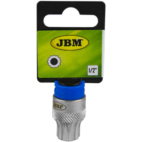 PUNTA DE ½" 12 CANTOS INVIOLABLE M14  JBM10039