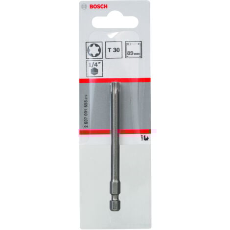 Punta de atornillar extra dura Torx T40 (89 mm)  BOSCH 2607001660