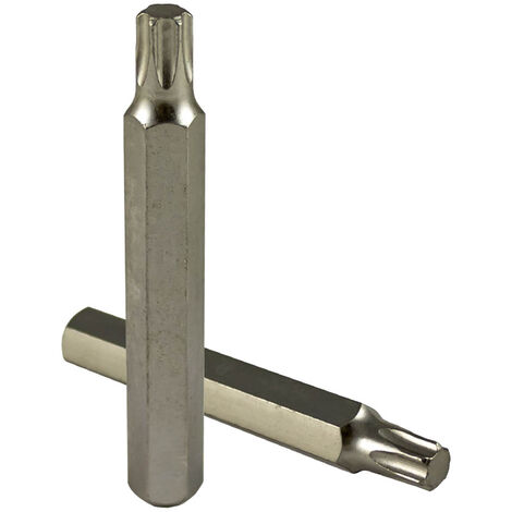 Punta de atornillar Torx cromada (Ø 50 - boca 75 mm.)  JBM10405