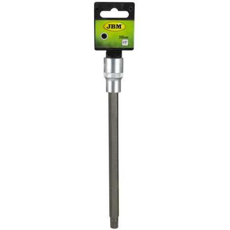 PUNTA DE ½" DOCE CANTOS M14 200mm.  JBM13520