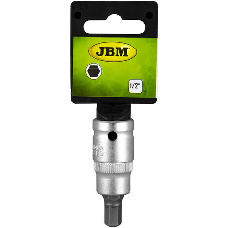 Punta de ½" hexagonal H12 (55 mm.l)  JBM10030