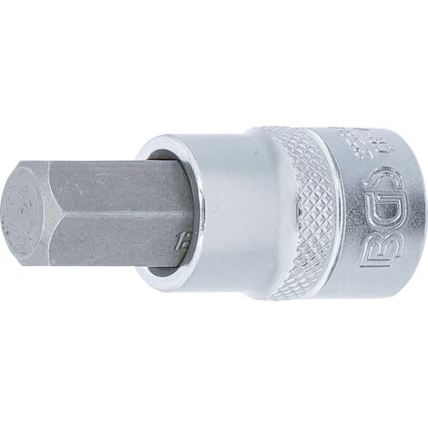 Punta de vaso  entrada 10 mm (3/8")  hexágono interior 12 mm