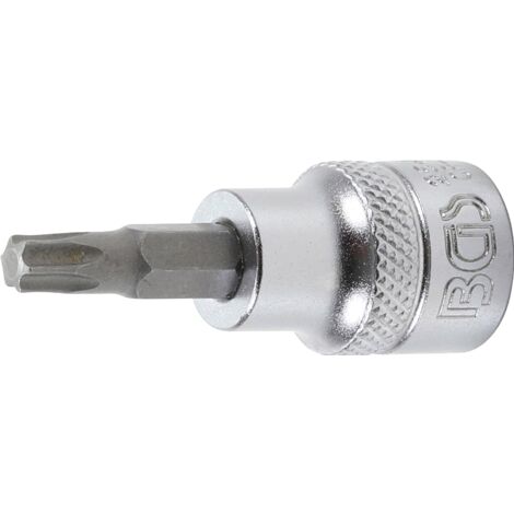 Punta de vaso  entrada 10 mm (3/8")  perfil en T (para Torx) T25