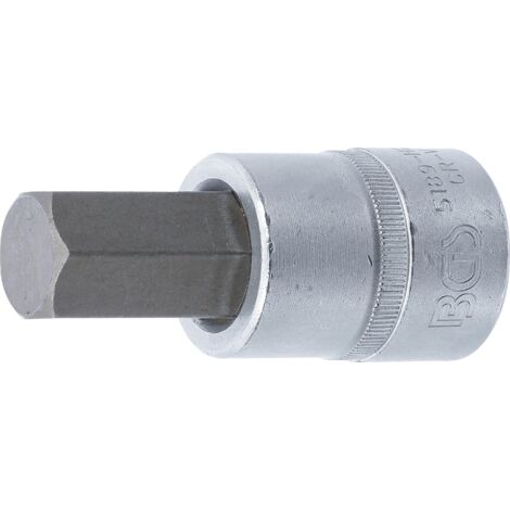 Punta de vaso  entrada 20 mm (3/4")  hexágono interior 22 mm