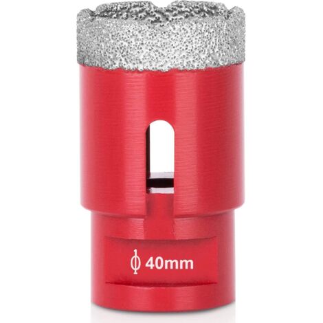 Punta diamantata M14 da 40 mm: per vetro, ceramica, piastrelle, marmo, porcellana, bottiglie e altro ancora.