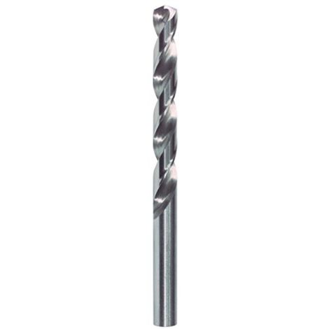 Punta elicoidale DIN 338 tipo N D.8.75mm HSS profilo chiuso gambo cilindrico RUKO (Per 10)