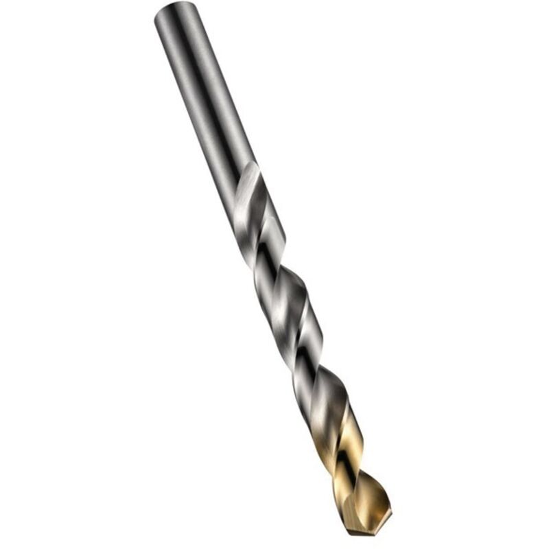 Dormer - Punta elicoidale tipo n A002 D.13,7 mm hss grezzo / gambo cilindrico TiN destro