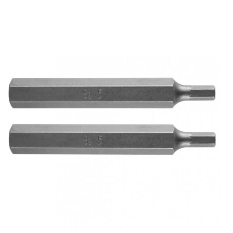 Punta esagonale Topex 10-980 acciaio S2 75 mm 2 pezzi