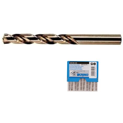 Punta Hss Al Cobalto 5 High Quality 2,5 Mm - 10 Pz