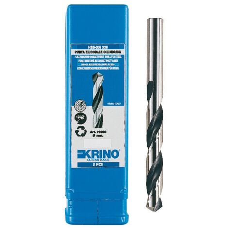 Punta Hss Rettificata Standard Quality 10 Mm - 5 Pz