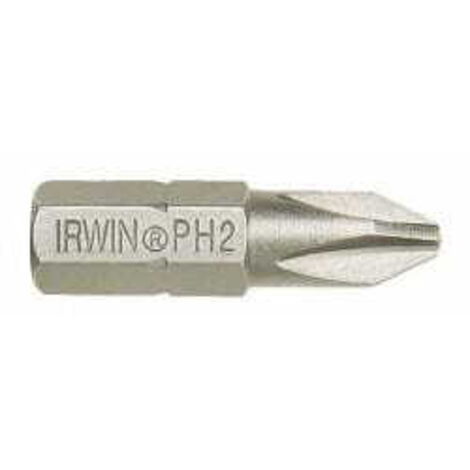 PUNTA IRWIN PH2 x 25 mm / 2 pezzi