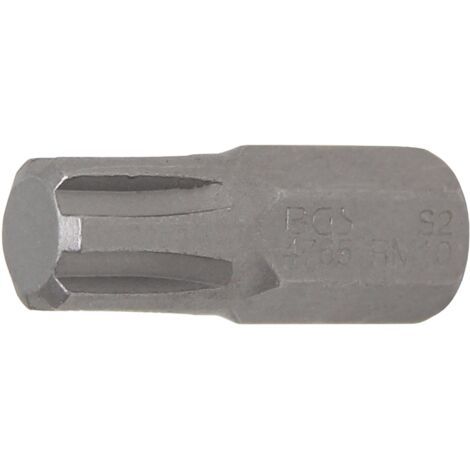 Punta  longitud 30 mm  entrada 10 mm (3/8")  perfil en cuña (para RIBE) M10