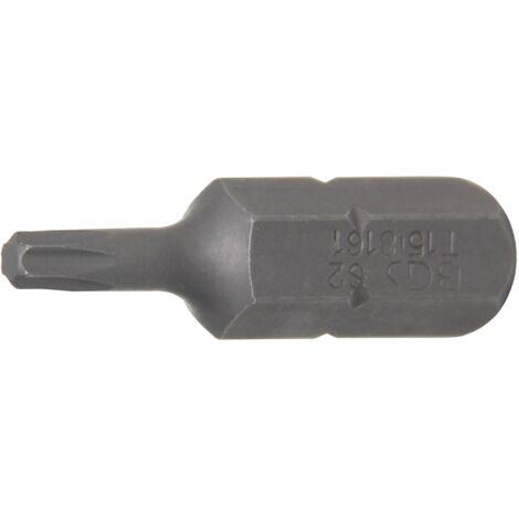 Punta  longitud 30 mm  entrada 8 mm (5/16")  perfil en T (para Torx) T15