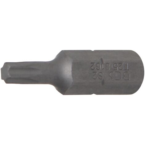 Punta  longitud 30 mm  entrada 8 mm (5/16")  perfil en T (para Torx) T25