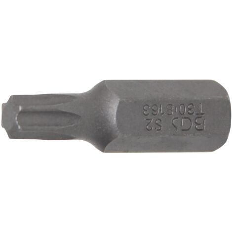 Punta  longitud 30 mm  entrada 8 mm (5/16")  perfil en T (para Torx) T30