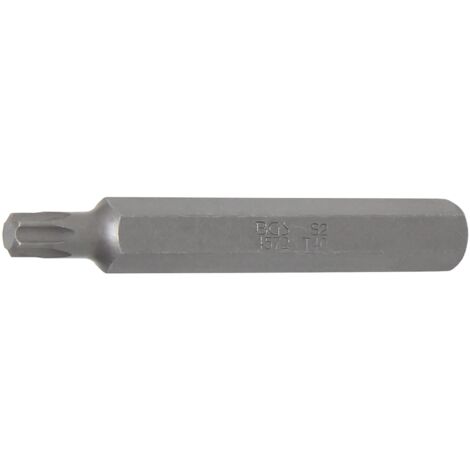 Punta  longitud 75 mm  entrada 10 mm (3/8")  perfil en T (para Torx) T40