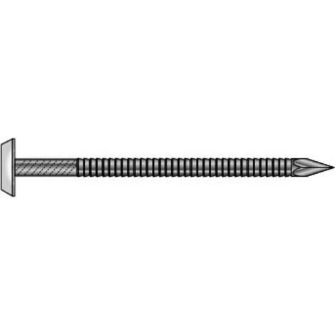 Punta para banda de borde de PVC - Inox A4 2.00x30mm - Caja de 250