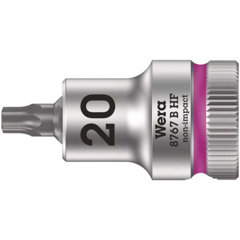 Punta per cacciavite con funzione di presa 3/8 T20x35mm Wera