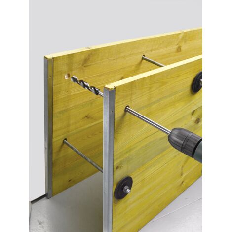 Punta per casseforme kwb Ø 8,0 mm 043408 (lunghezza 600 mm, acciaio CV, punta 118°)