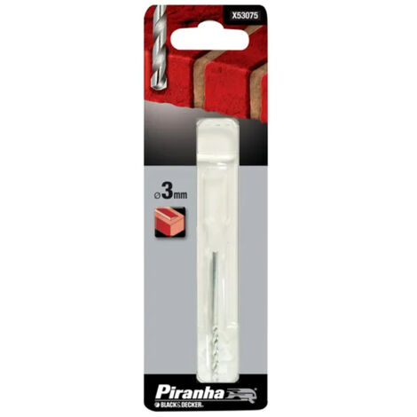 Punta per cemento 3 mm Black and Decker X53075