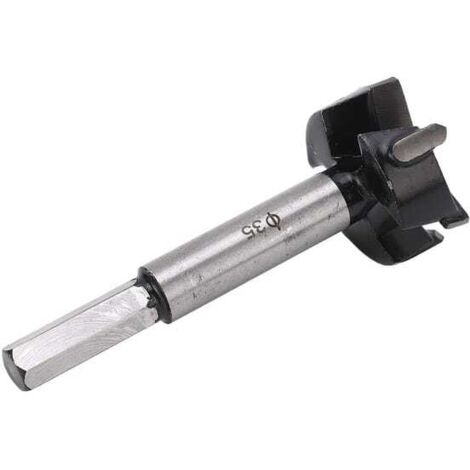 Punta per cerniera da 35 mm, punta Forstner in carburo cementato a 3 taglienti, incisiva ed efficiente per mobili e legno