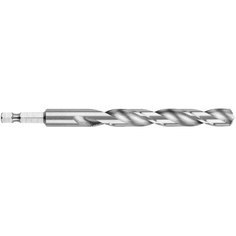 Punta per metallo graphite Hex 11 mm acciaio alta