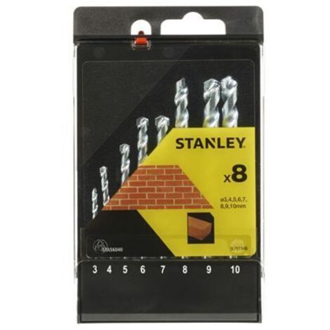 PUNTA PER MURO IN SET set 8 pz (da mm 3 a 10)