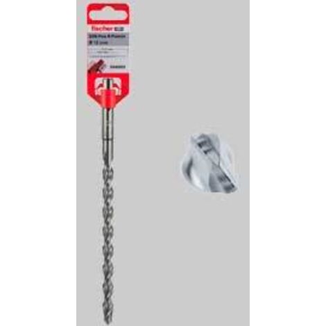 Punta per muro sds plus ii fischer 6 x110 mm