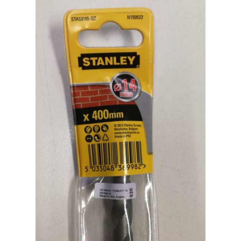 Punta per muratura Stanley 14x400mm - sta53185-qz