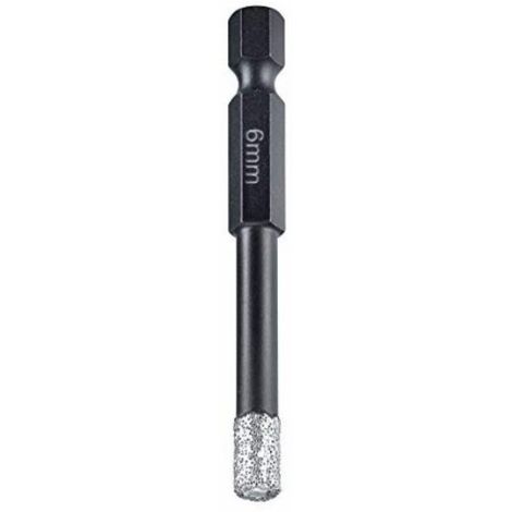Punta per piastrelle kwb 500306 diamantata 6 mm esagonale