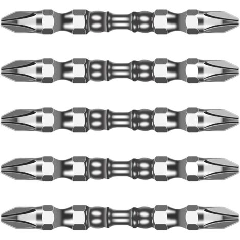 Punta per trapano con cacciavite magnetico, punte per cacciavite magnetiche per trapano - Punta per trapano elettrico di precisione antiscivolo da 5 pezzi, set di cacciaviti assortiti, utensile manual