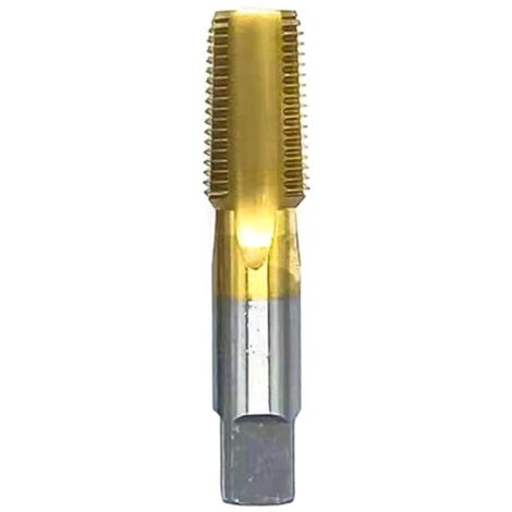 Punta per trapano con filettatura dritta e scanalatura in cobalto da 1,27 cm e 3/8", utensile idraulico per uso meccanico e automobilistico, rubinetto idraulico in acciaio al cobalto