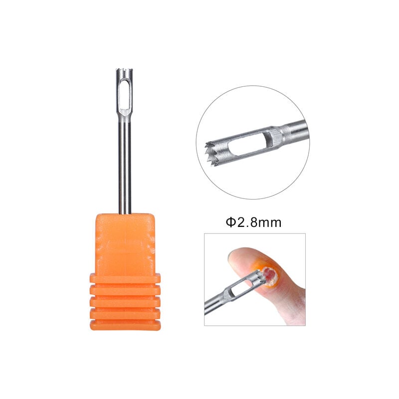Punta per trapano per unghie diamantata fascia