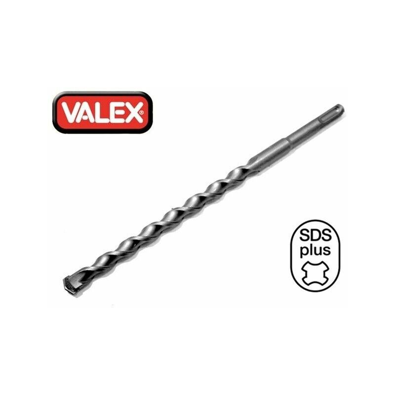 Valex - punta per trapano sds plus 10 x 260 mm