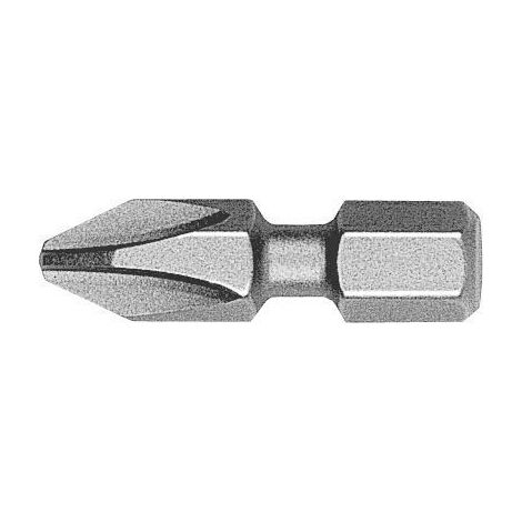 Punta Phillips BITFLEX guía ¼" corta (PH2x25)  WITTE 28022