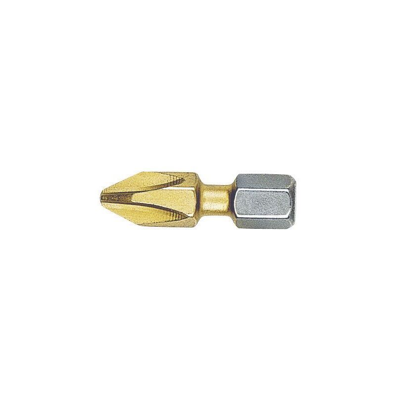 

WITTE 28422 - Punta Phillips BITFLEX TIN guía 1/4' corta (PH2x25)